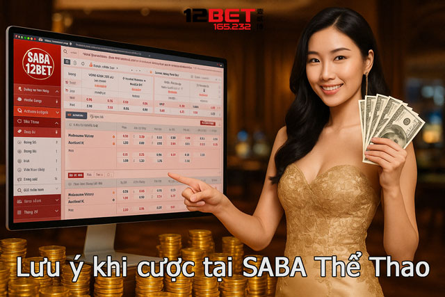 Lưu ý khi cược tại SABA Thể Thao 12BET